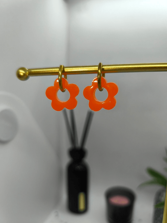 Pampilles interchangeables orange 