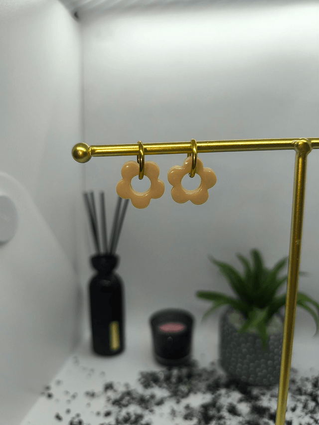 Pampilles interchangeables beige 