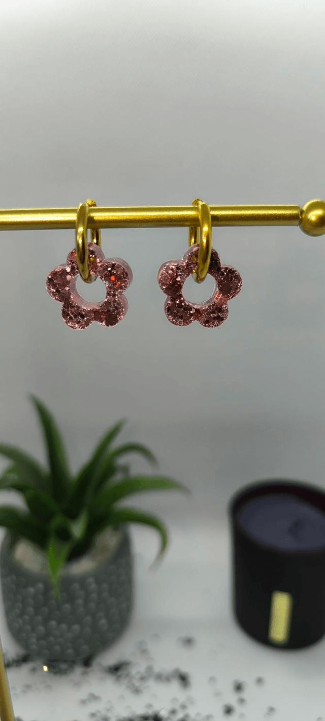 Pampilles interchangeables rose gold 
