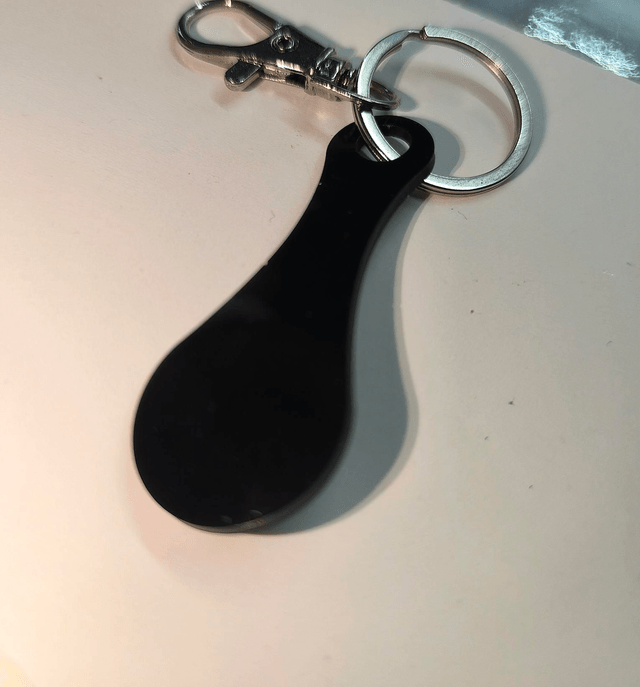Jeton de caddie noir 