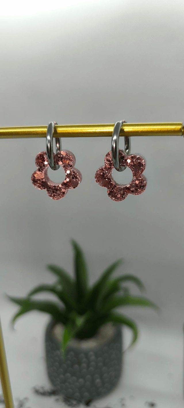Pampilles interchangeables rose gold 