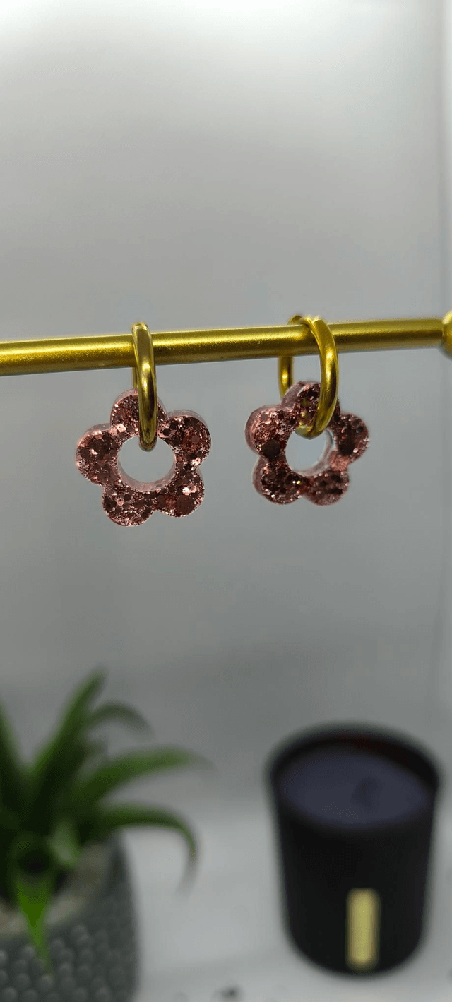 Pampilles interchangeables rose gold 