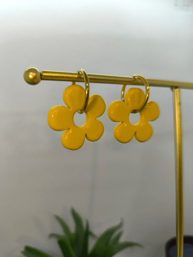 Pampilles interchangeables BORA jaune pastel