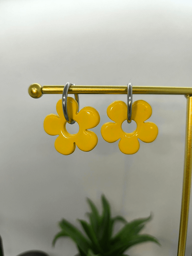 Pampilles interchangeables BORA jaune pastel