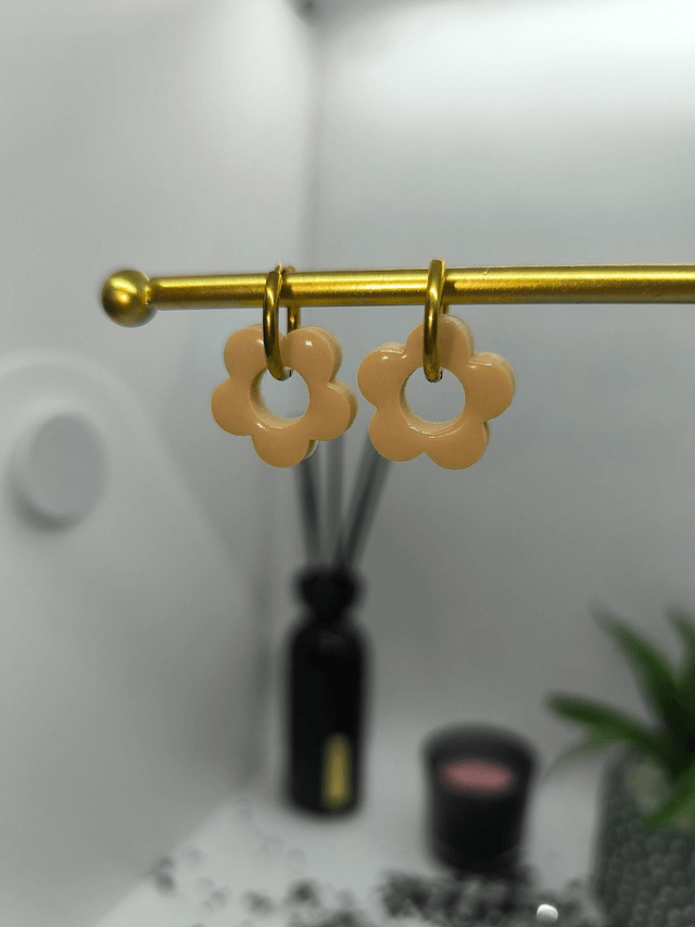 Pampilles interchangeables beige 