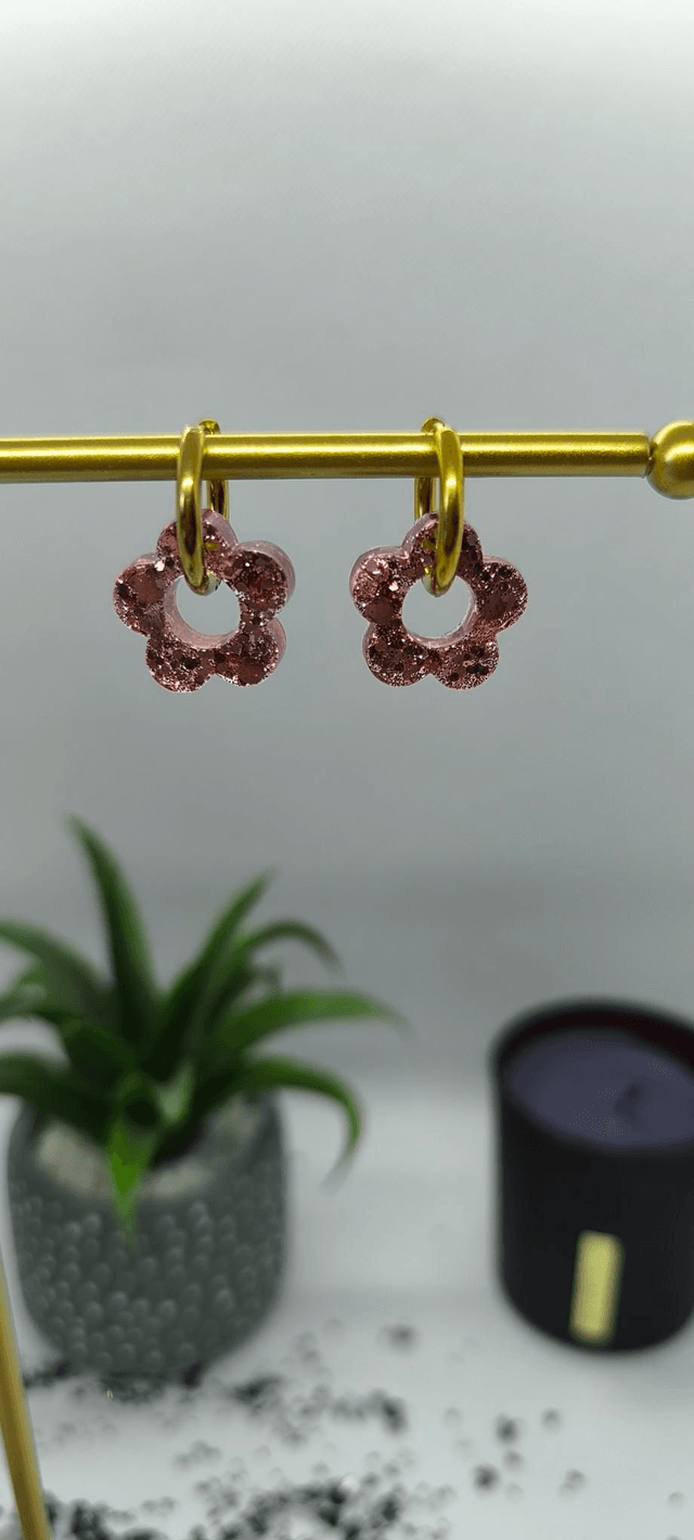 Pampilles interchangeables rose gold 